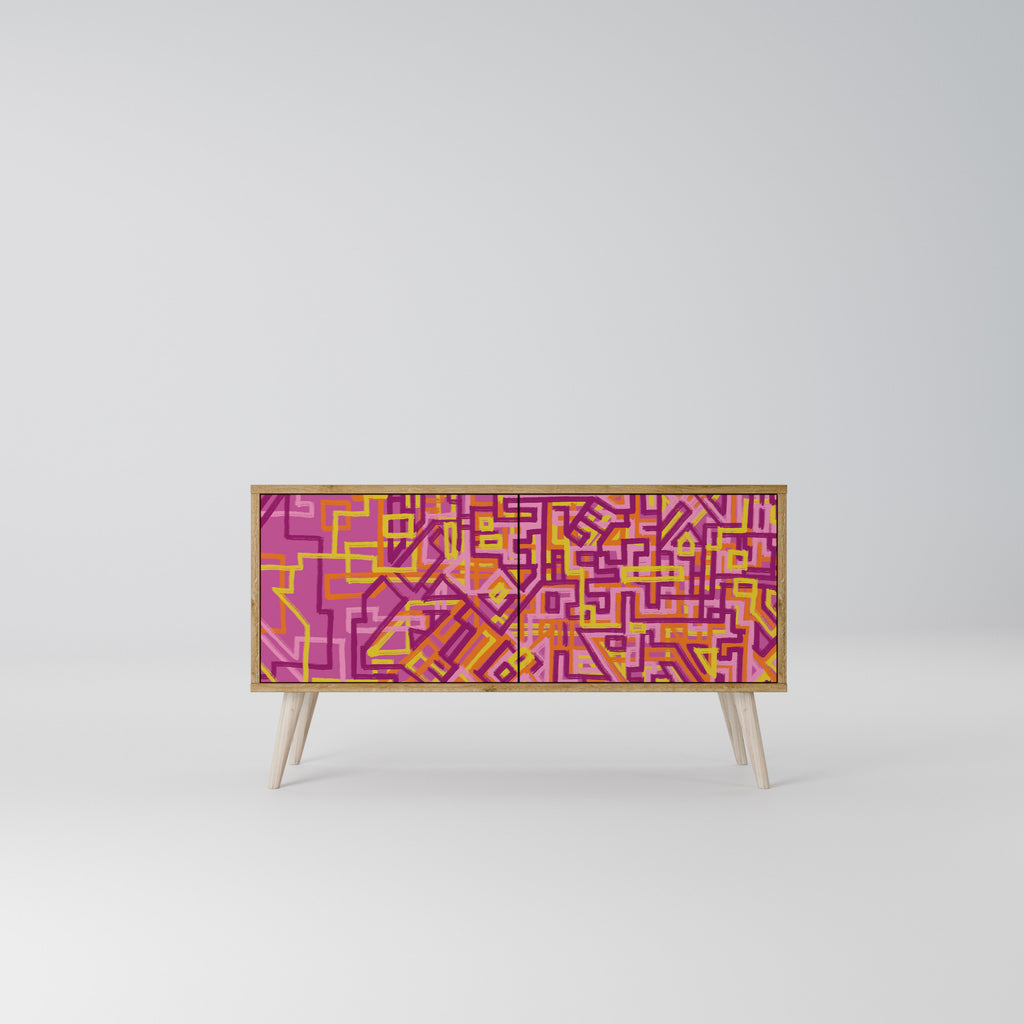 LOVELY MEMORIES Συμπαγές έπιπλο τηλεόρασης 2-θυρών