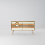 EXCEPTIONAL STREAM Compact 2-Door TV Cabinet