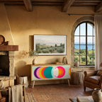 SYMPHONY OF COLORS Συμπαγές έπιπλο τηλεόρασης 2-θυρών