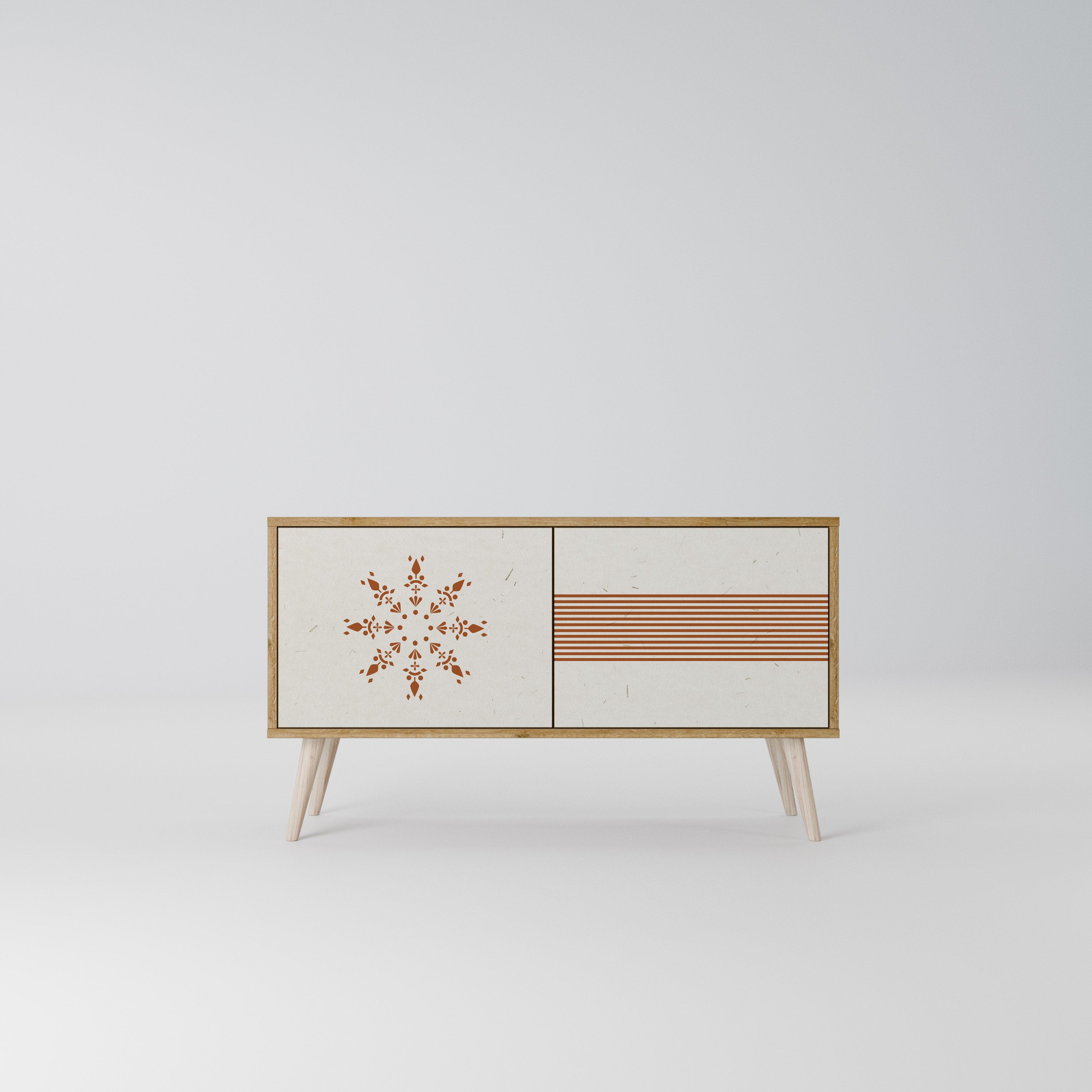 DAILY HARMONY Συμπαγές έπιπλο τηλεόρασης 2-θυρών