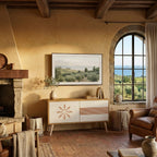 DAILY HARMONY Συμπαγές έπιπλο τηλεόρασης 2-θυρών