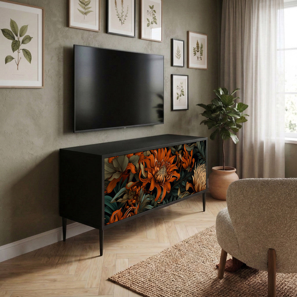 DAWN BLOOM Compact 2-Door TV Cabinet