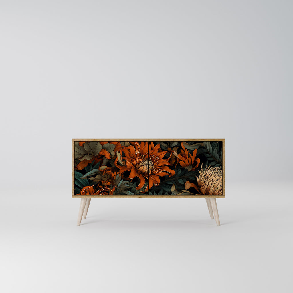 DAWN BLOOM Compact 2-Door TV Cabinet