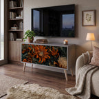 DAWN BLOOM Compact 2-Door TV Cabinet