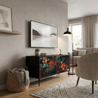 IMAGINARY BLOSSOM Compact 2-Door TV Cabinet