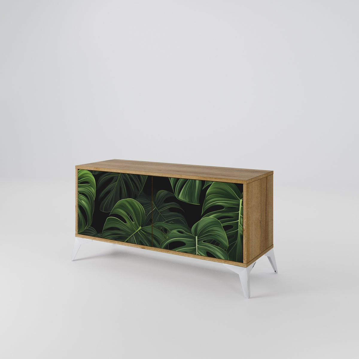 INFINITE MONSTERA Συμπαγές έπιπλο τηλεόρασης 2-θυρών