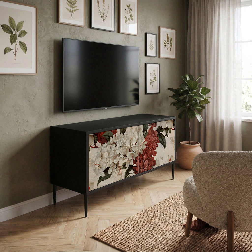 EPHEMERAL DAYS Compact 2-Door TV Cabinet