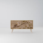 PETAL DISTINGUISH Συμπαγές έπιπλο τηλεόρασης 2-θυρών