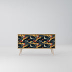 FOWLY DAZE Compact 2-Door TV Cabinet