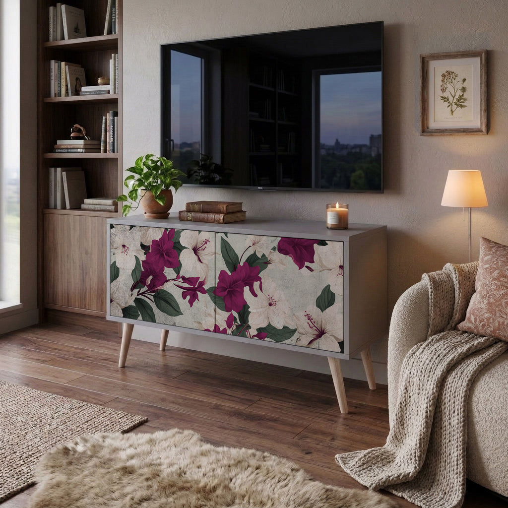 FLOWERET DREAM Συμπαγές έπιπλο τηλεόρασης 2-θυρών