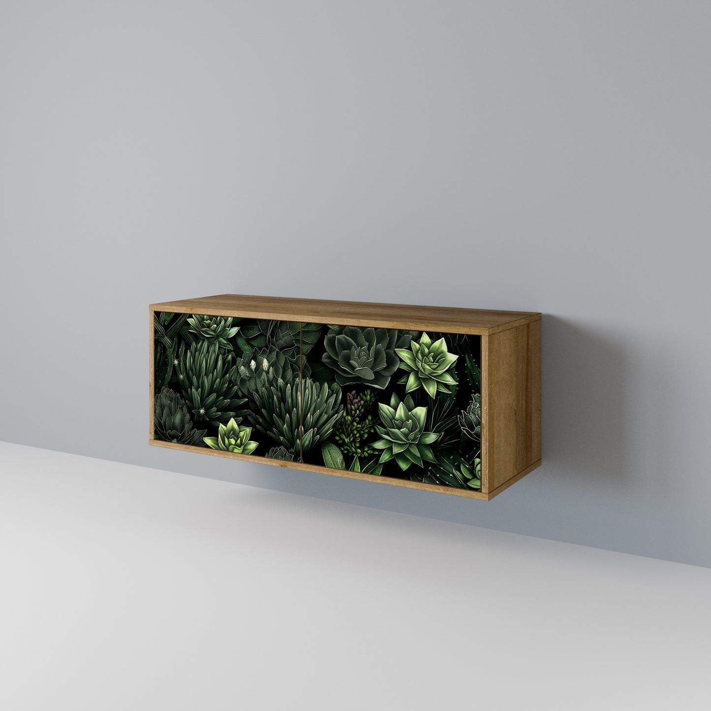 SUCCULENT JUNGLE Συμπαγές έπιπλο τηλεόρασης 2-θυρών