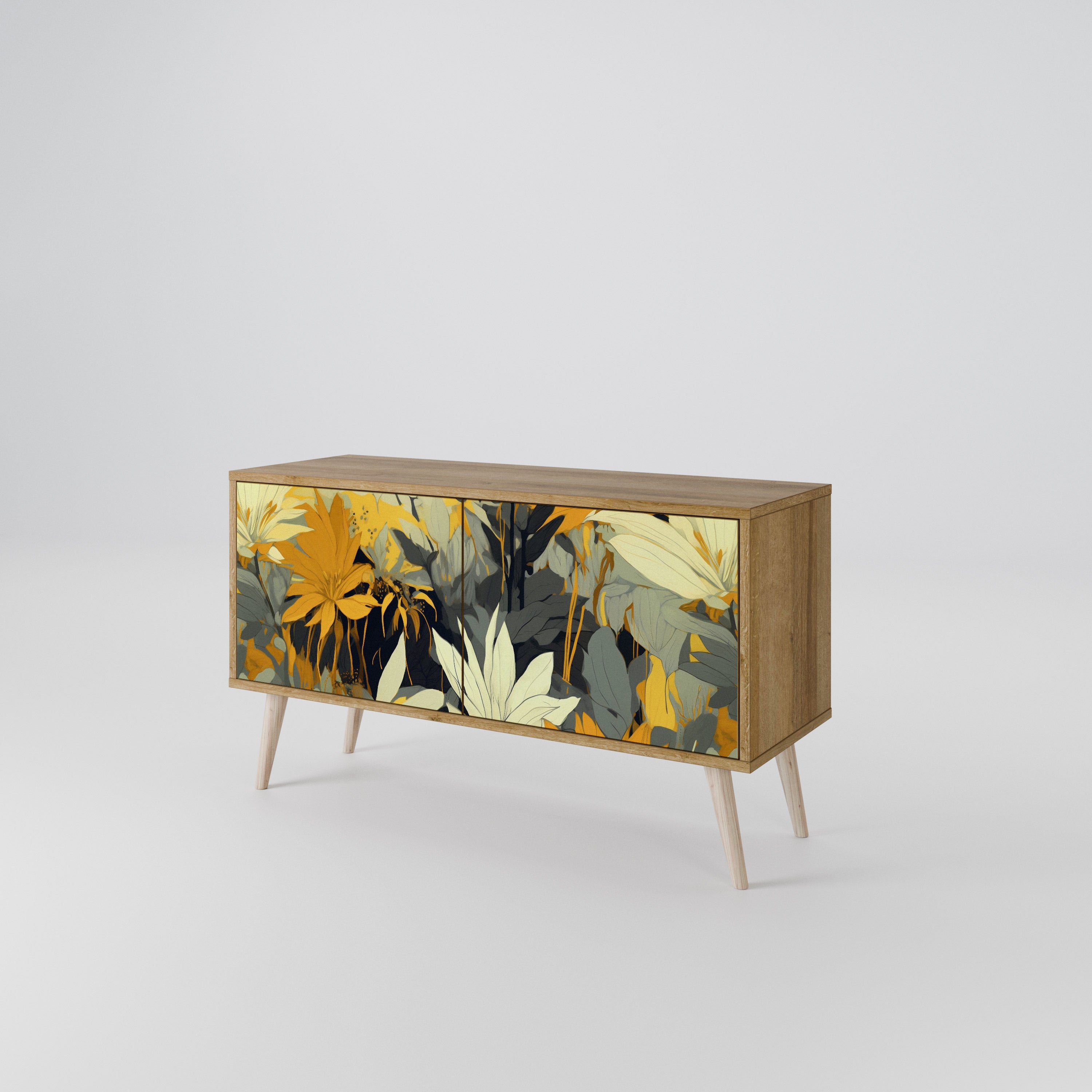 SUNKISSED LILY Compact 2-Door TV Cabinet