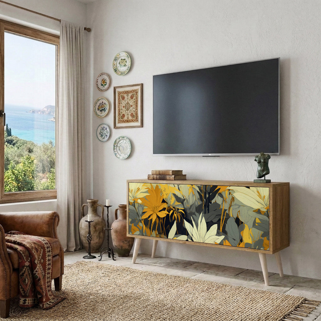 SUNKISSED LILY Compact 2-Door TV Cabinet