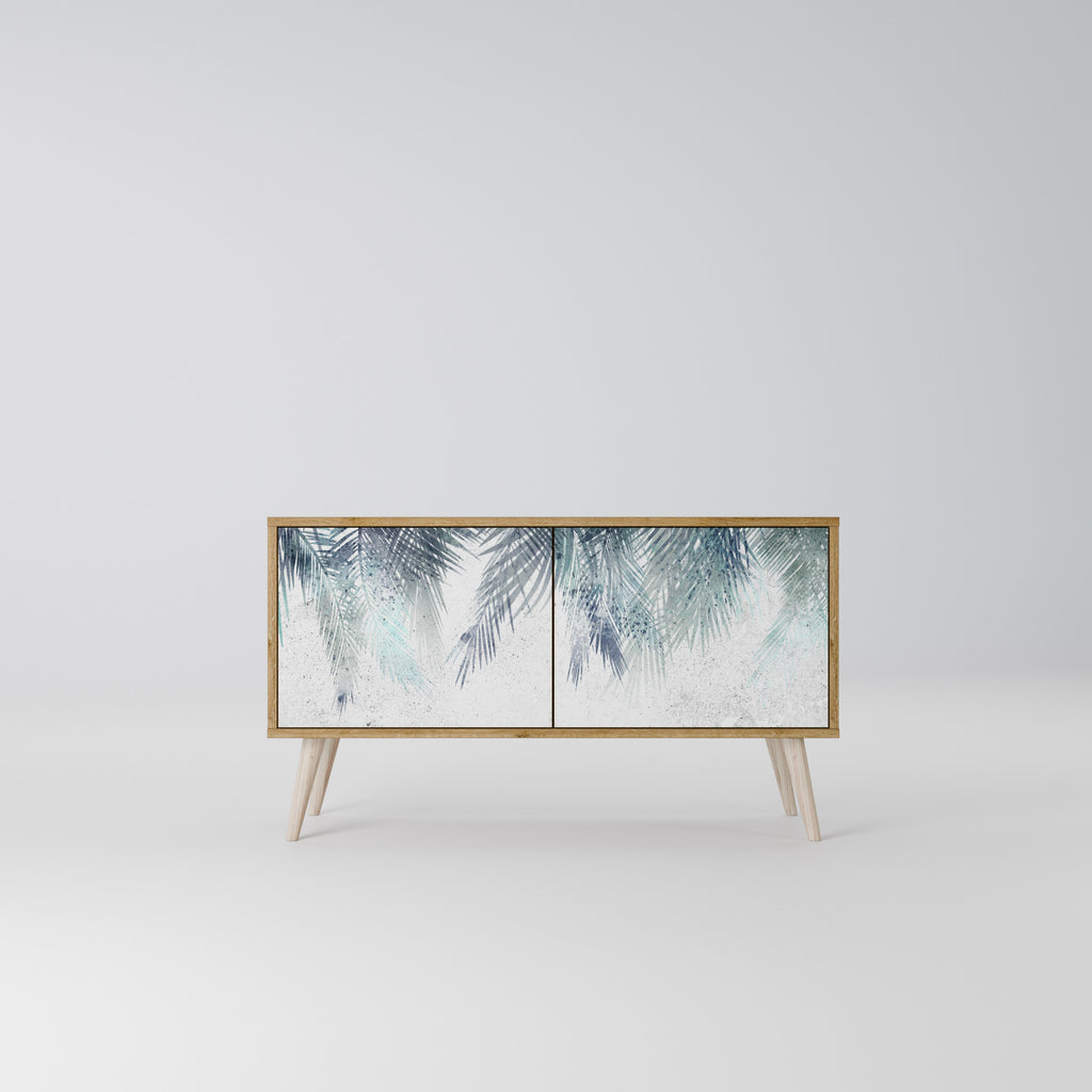 PALM VEIL Συμπαγές έπιπλο τηλεόρασης 2-θυρών