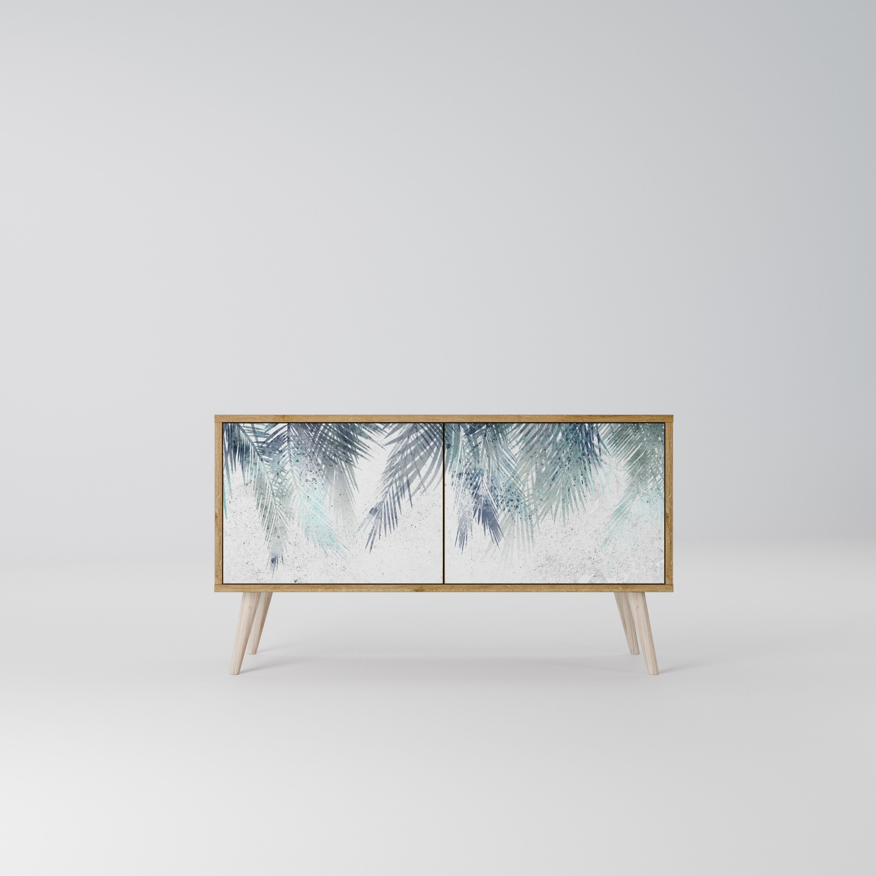 PALM VEIL Συμπαγές έπιπλο τηλεόρασης 2-θυρών