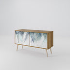 PALM VEIL Συμπαγές έπιπλο τηλεόρασης 2-θυρών