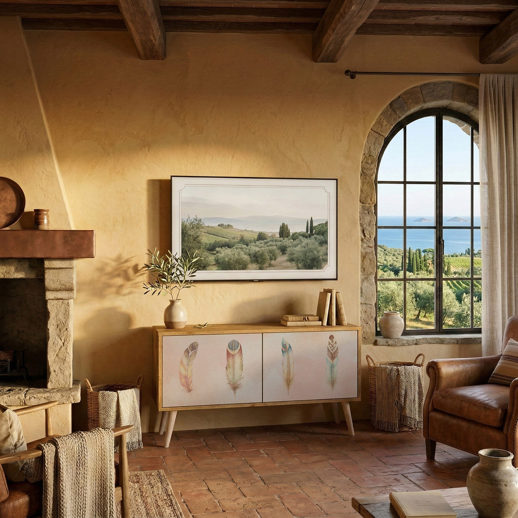 THE DELIQUESCE Compact 2-Door TV Cabinet