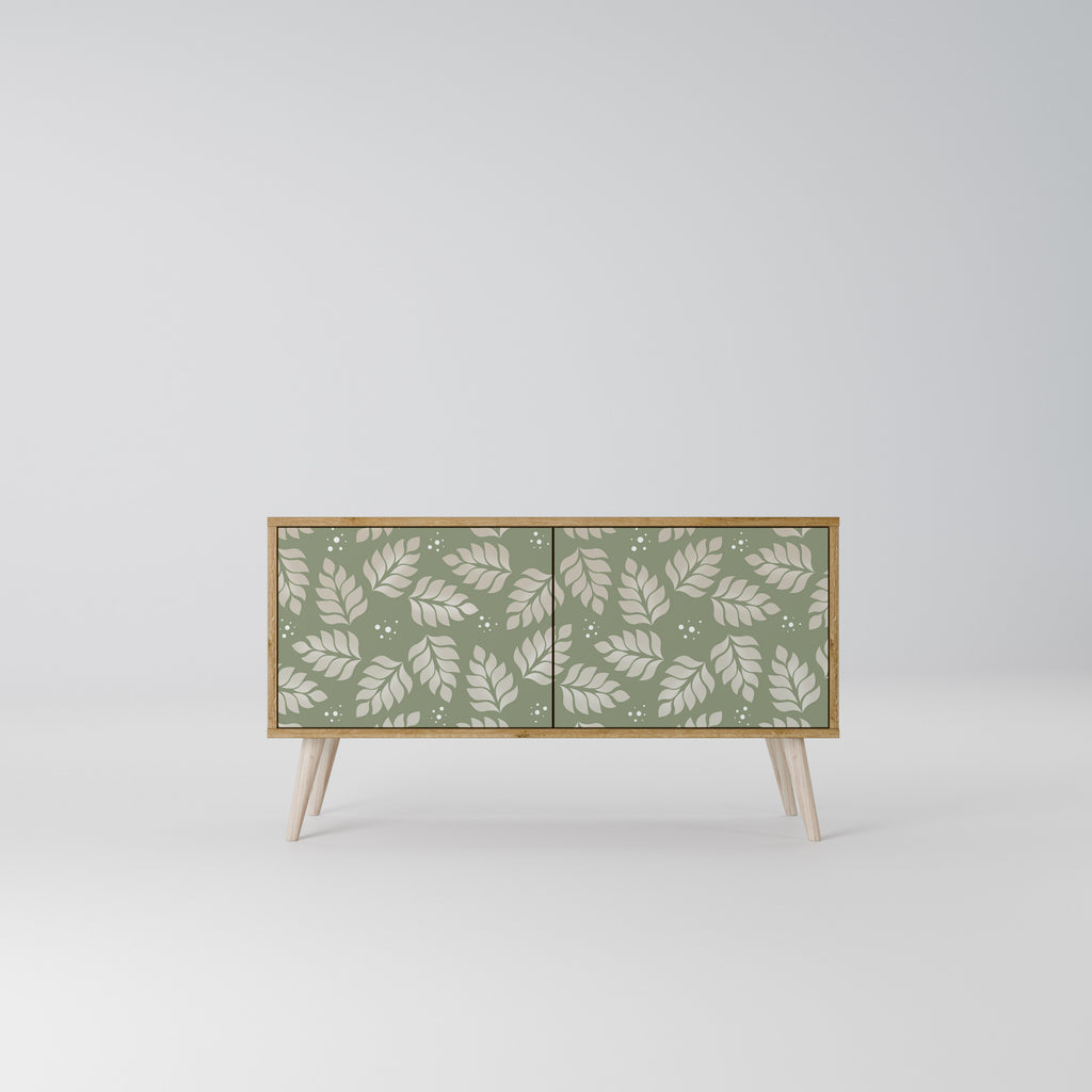 LEAVES ON GREEN Συμπαγές έπιπλο τηλεόρασης 2-θυρών