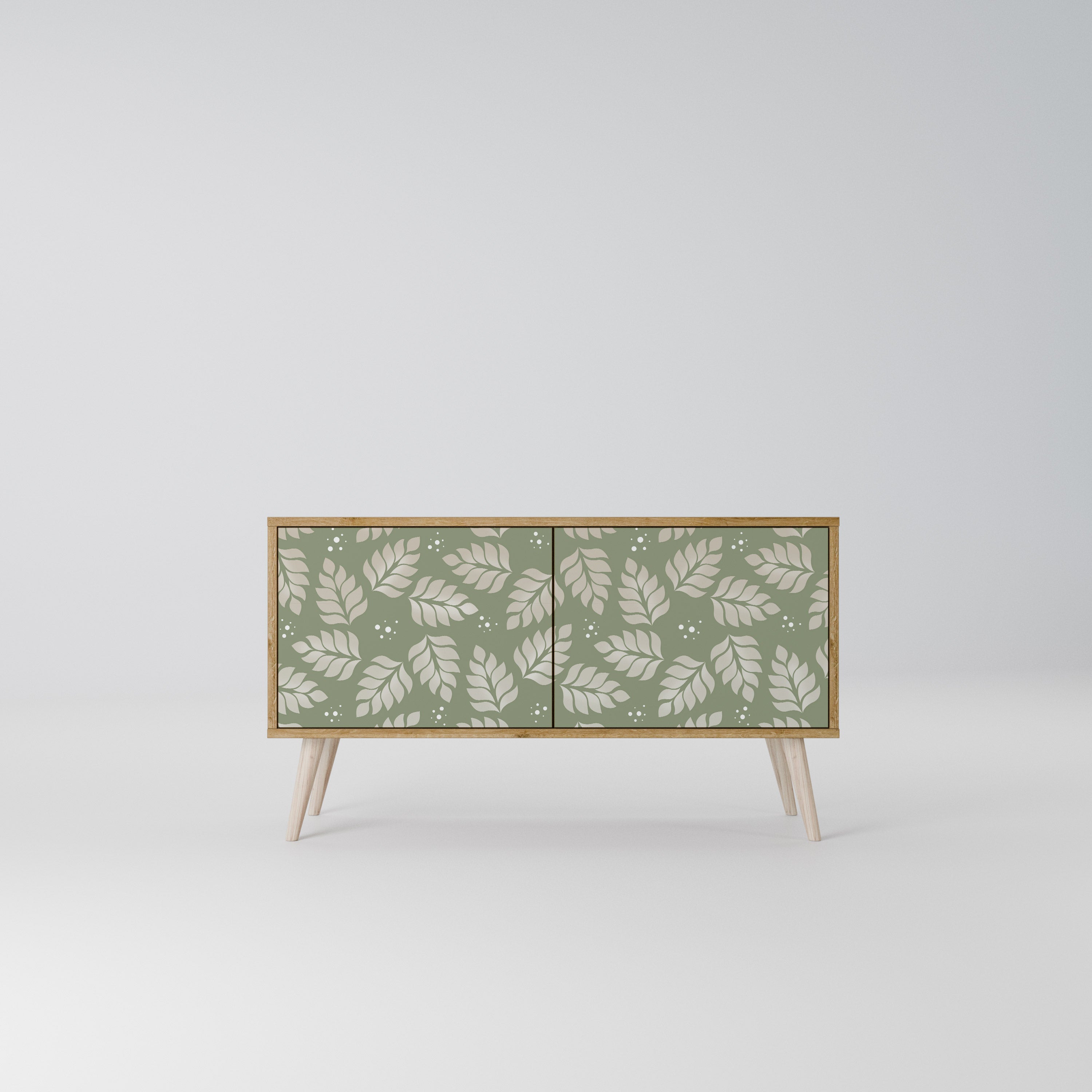 LEAVES ON GREEN Συμπαγές έπιπλο τηλεόρασης 2-θυρών