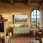 LEAVES ON GREEN Συμπαγές έπιπλο τηλεόρασης 2-θυρών