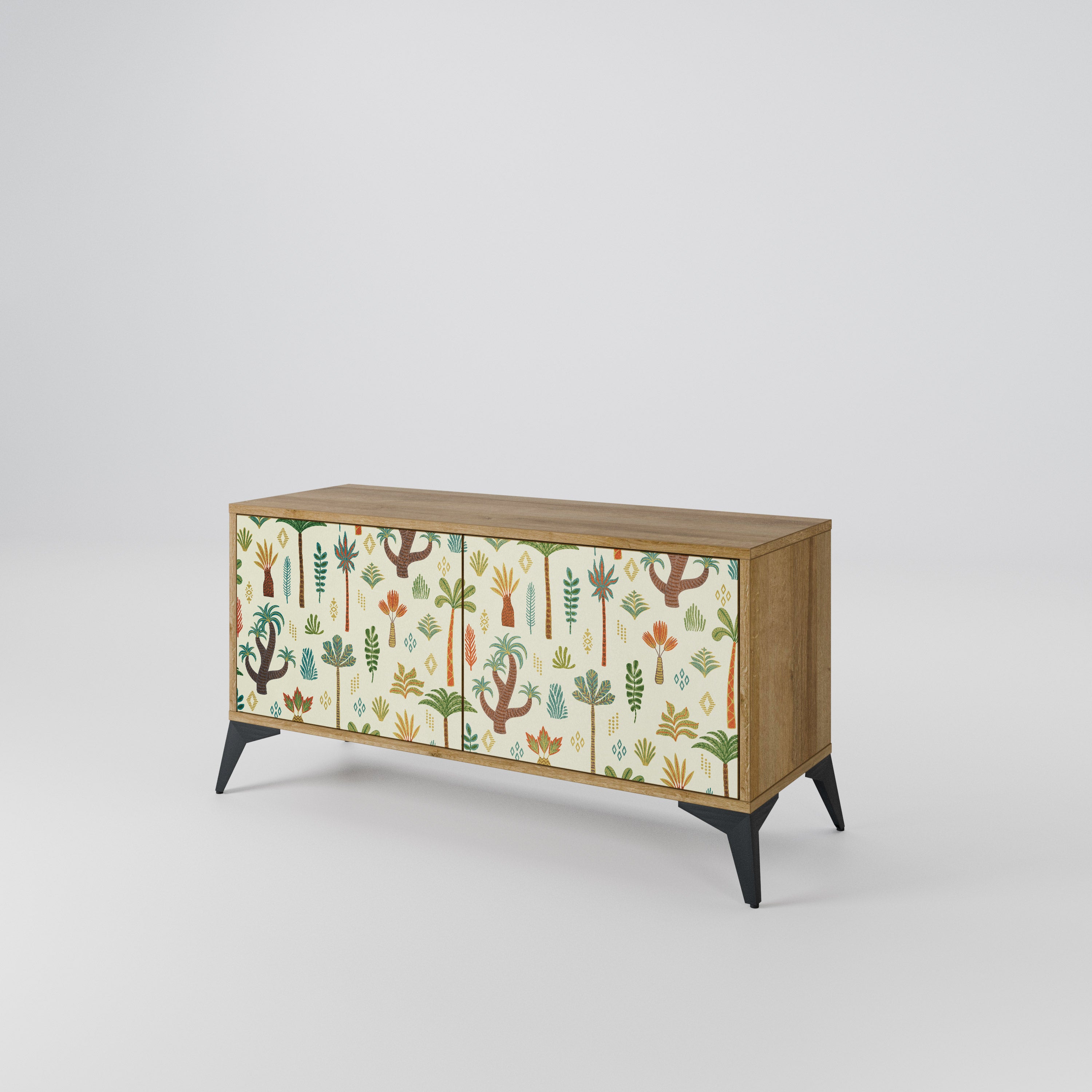 PALM SPRING Συμπαγές έπιπλο τηλεόρασης 2-θυρών