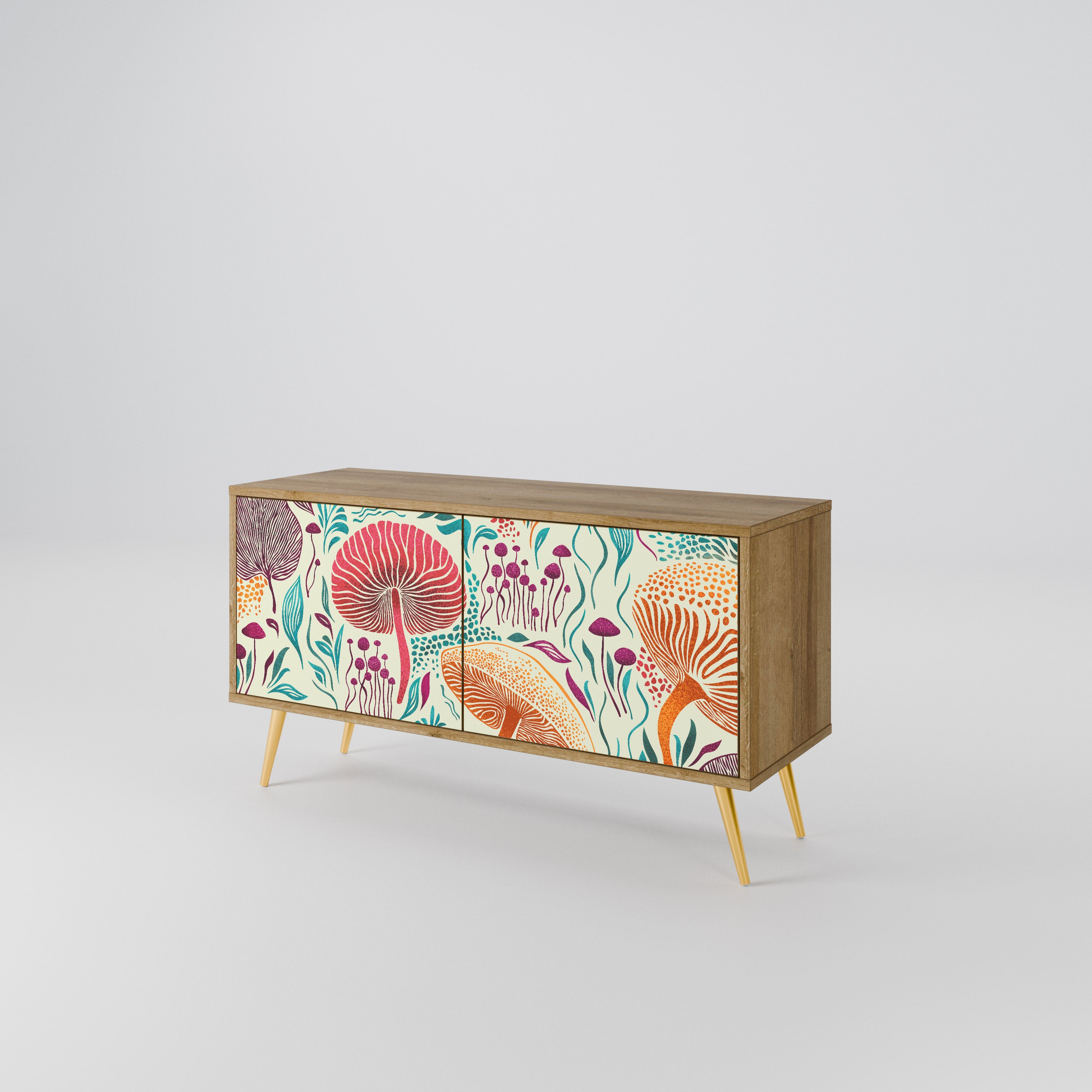 FUNGUS FANTASY Συμπαγές έπιπλο τηλεόρασης 2-θυρών