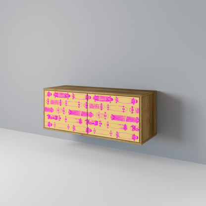 SKATEBOARD ARTISTRY Συμπαγές έπιπλο τηλεόρασης 2-θυρών