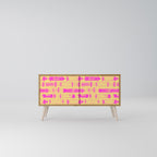 SKATEBOARD ARTISTRY Συμπαγές έπιπλο τηλεόρασης 2-θυρών