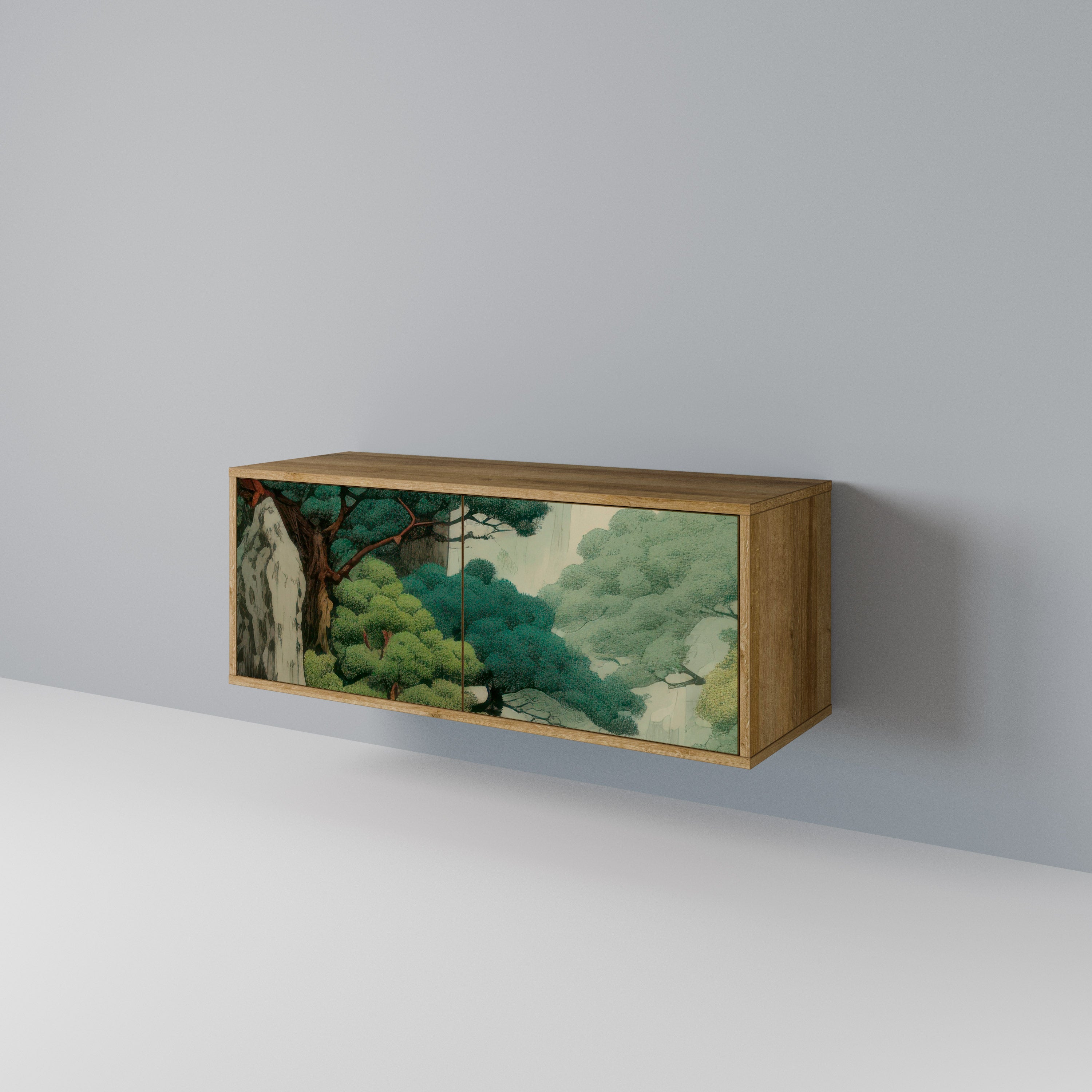 VERDURE ABYSS Συμπαγές έπιπλο τηλεόρασης 2-θυρών