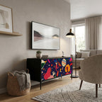 FESTIVE PLEASURES Συμπαγές έπιπλο τηλεόρασης 2-θυρών