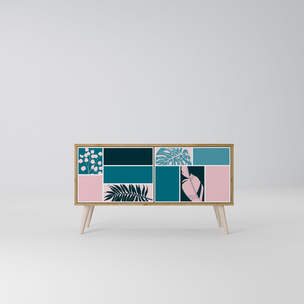 COMBINATION OF SHAPES Συμπαγές έπιπλο τηλεόρασης 2-θυρών