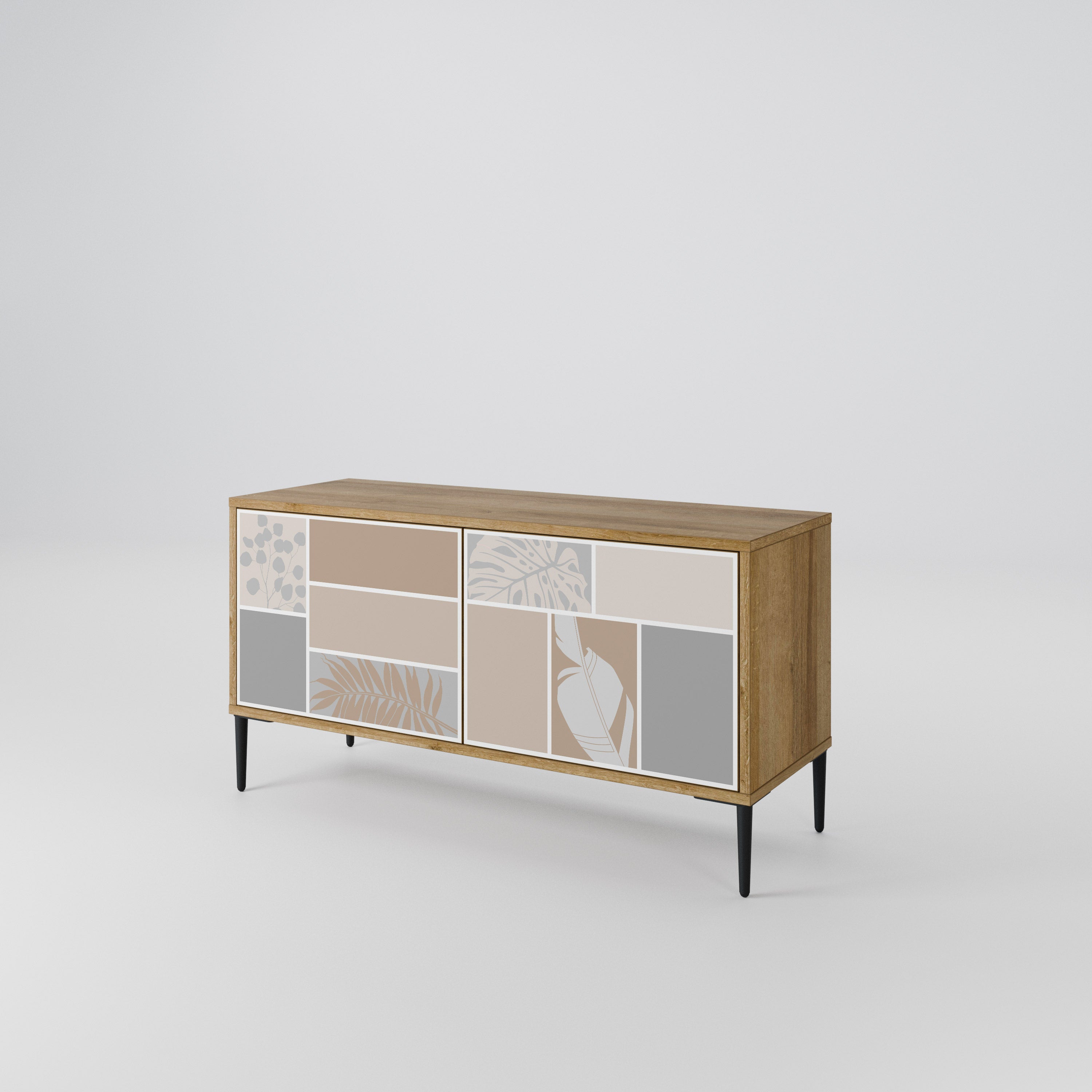 TROPICAL SHAPES Συμπαγές έπιπλο τηλεόρασης 2-θυρών