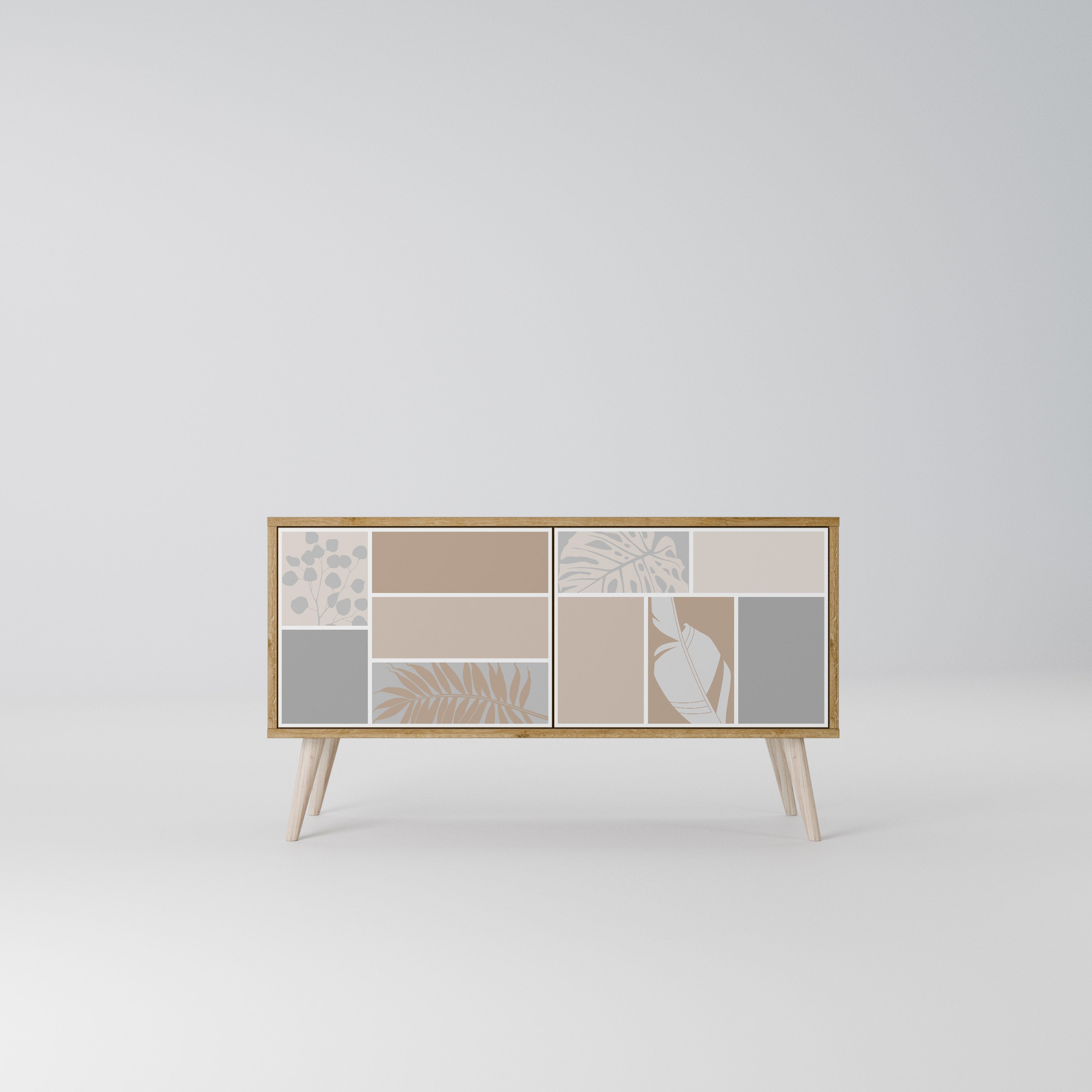 TROPICAL SHAPES Συμπαγές έπιπλο τηλεόρασης 2-θυρών