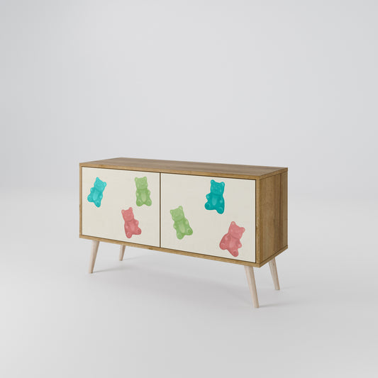 GUMMY BEARS Compact 2-Door TV Cabinet
