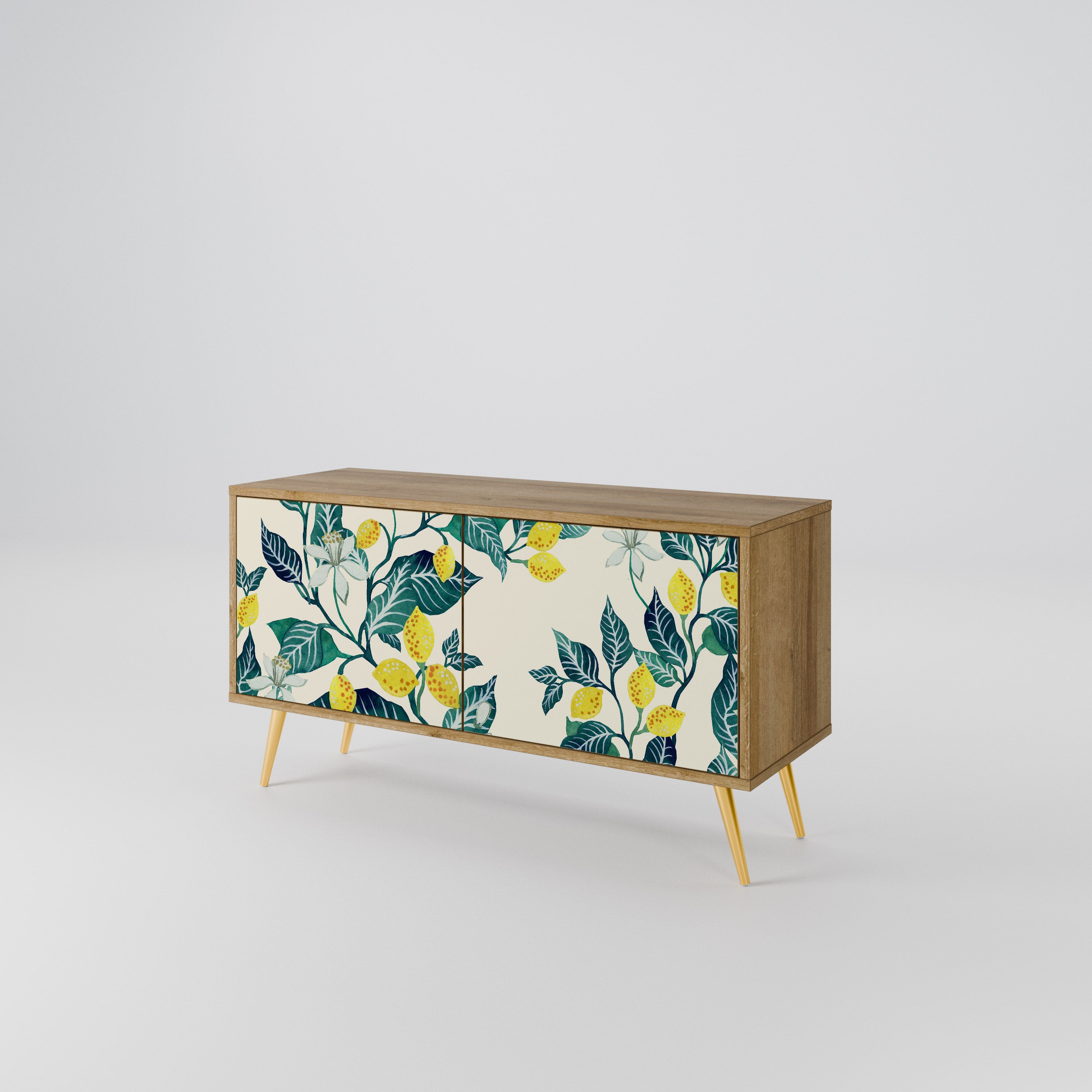 LEMON TREE Συμπαγές έπιπλο τηλεόρασης 2-θυρών