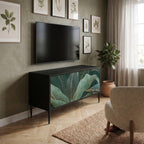 ROYAL GREEN Compact 2-Door TV Cabinet