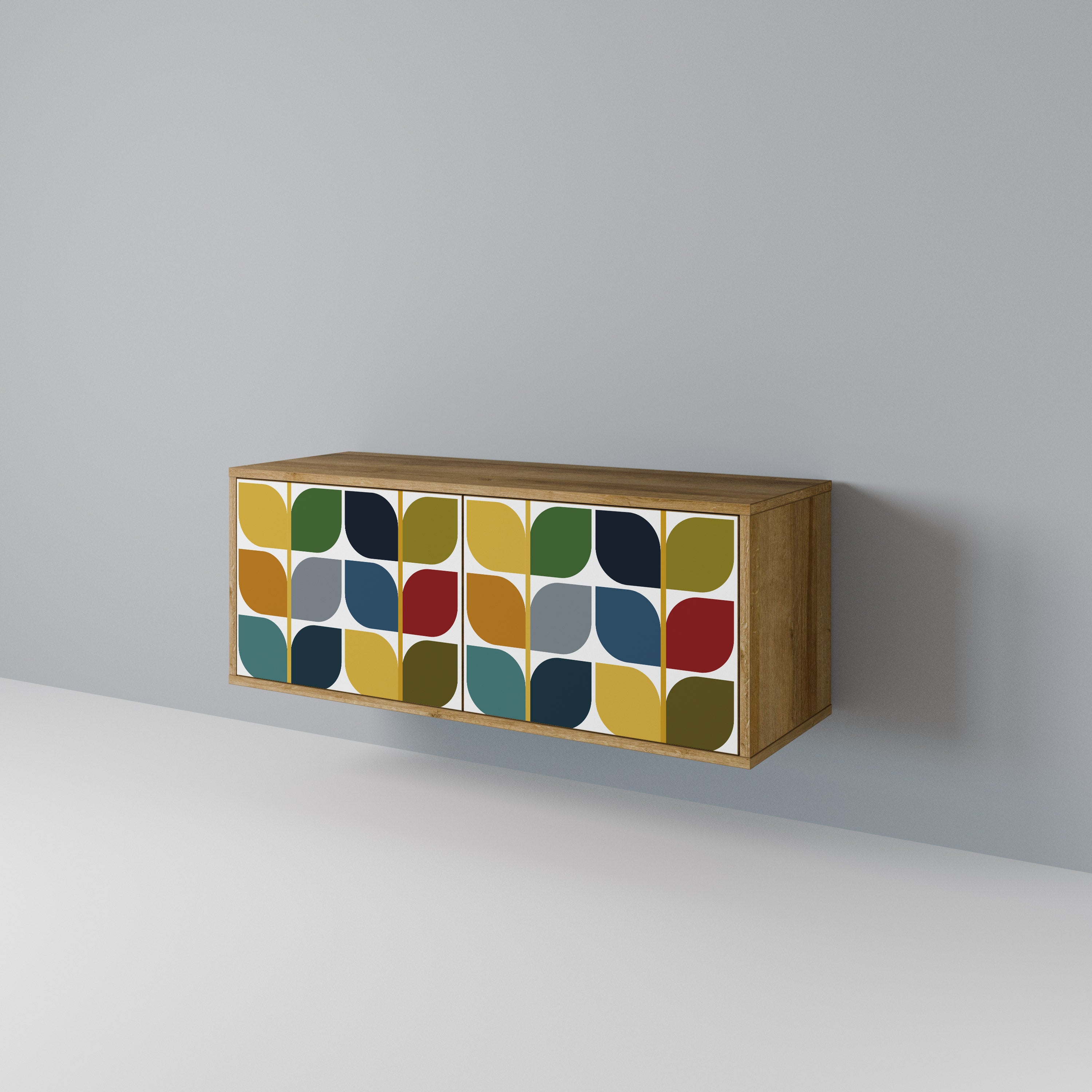 WEIGHTLESS HOURS Συμπαγές έπιπλο τηλεόρασης 2-θυρών