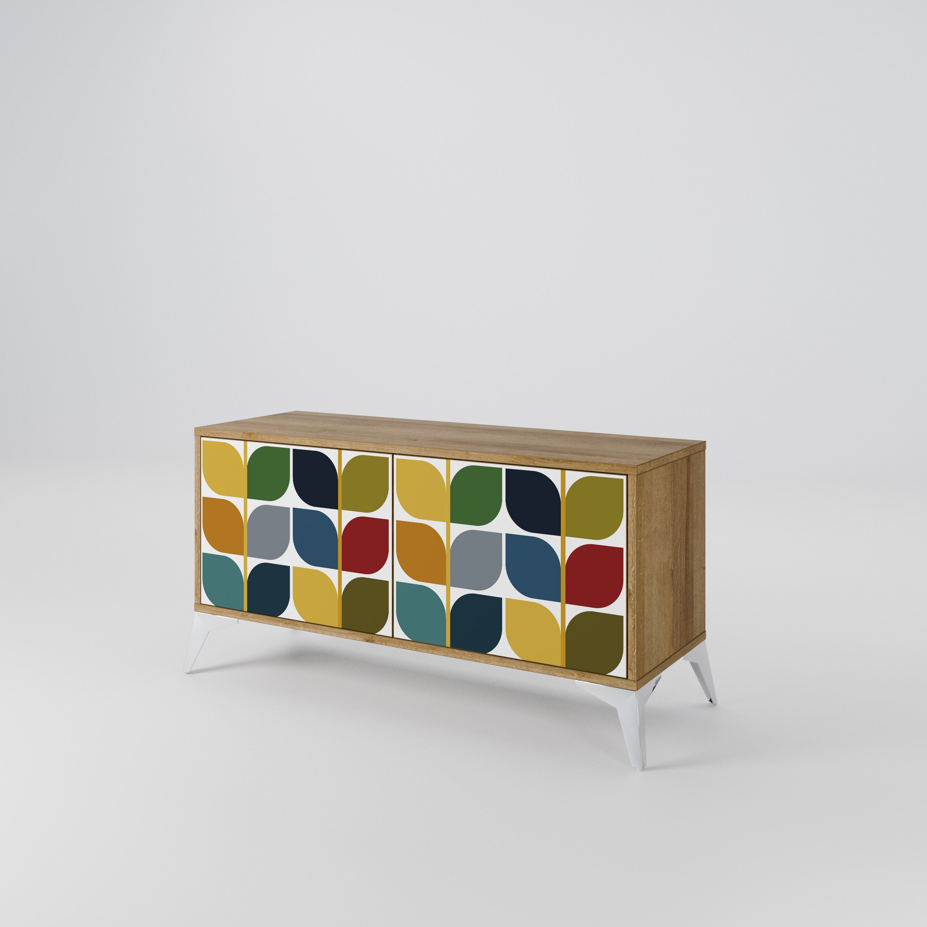 WEIGHTLESS HOURS Συμπαγές έπιπλο τηλεόρασης 2-θυρών