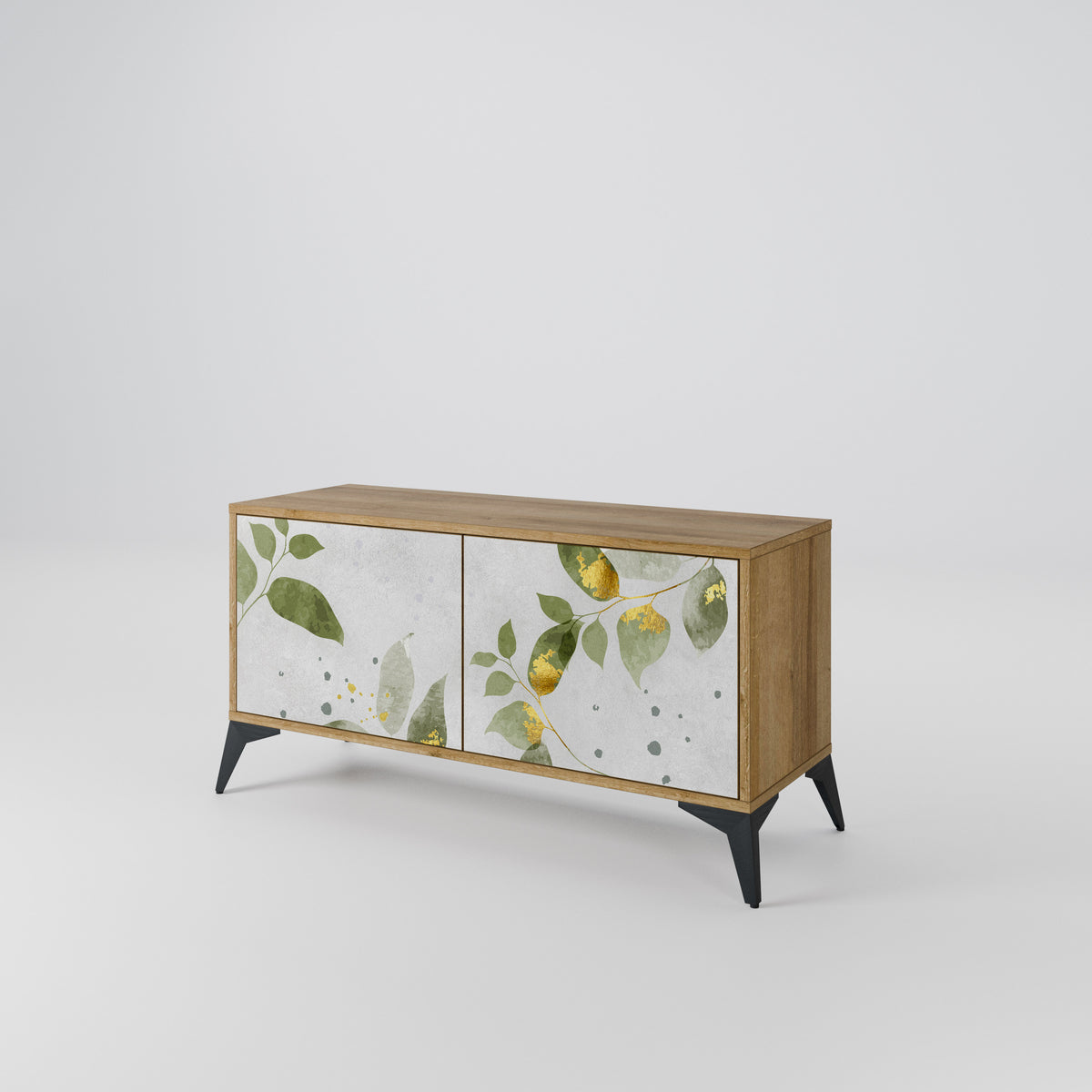 ELEGANT BOTANICS Συμπαγές έπιπλο τηλεόρασης 2-θυρών