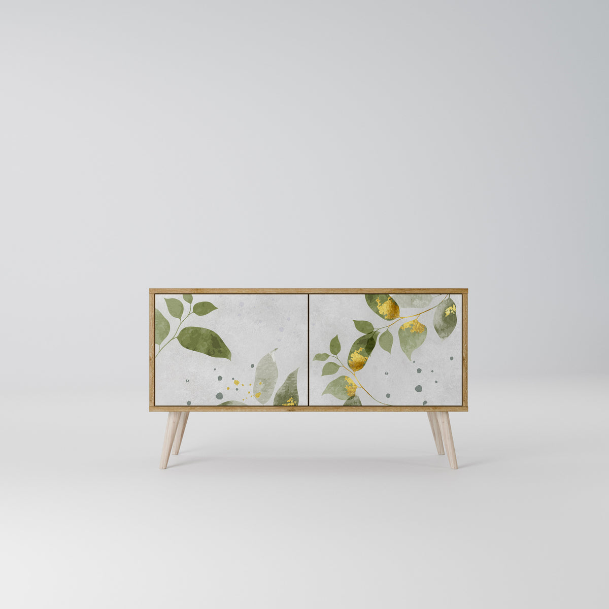 ELEGANT BOTANICS Συμπαγές έπιπλο τηλεόρασης 2-θυρών