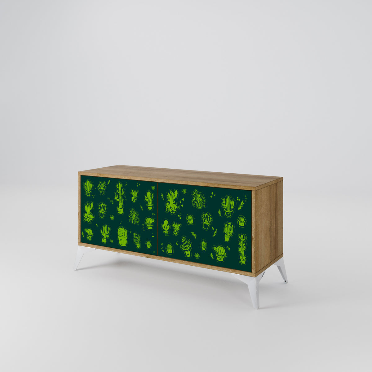 DESERT GREEN Συμπαγές έπιπλο τηλεόρασης 2-θυρών