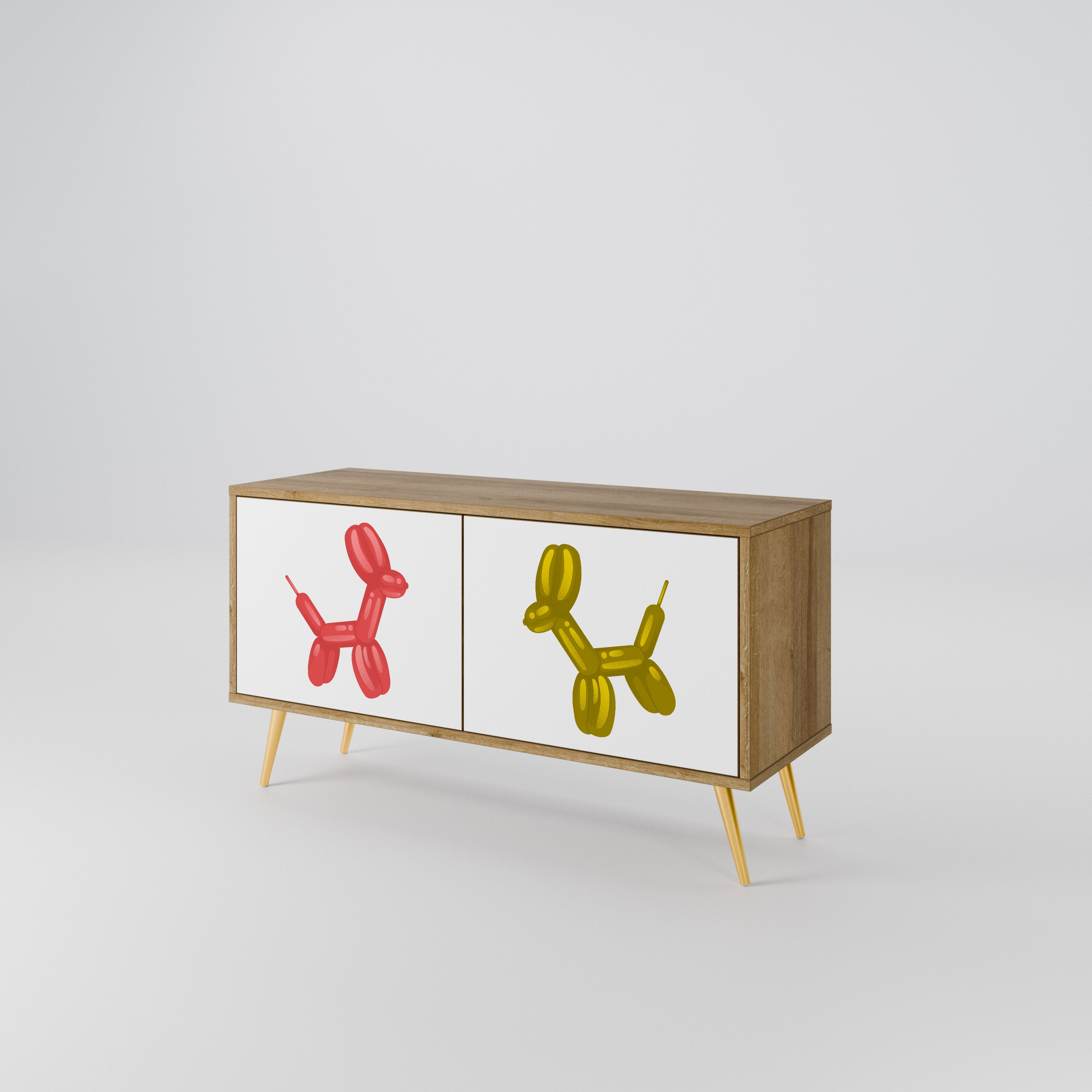 CHILDHOOD MEMORY Συμπαγές έπιπλο τηλεόρασης 2-θυρών