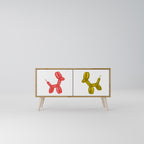 CHILDHOOD MEMORY Συμπαγές έπιπλο τηλεόρασης 2-θυρών