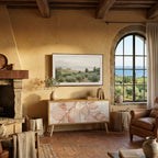 AUTUMN FRAGILITY Συμπαγές έπιπλο τηλεόρασης 2-θυρών