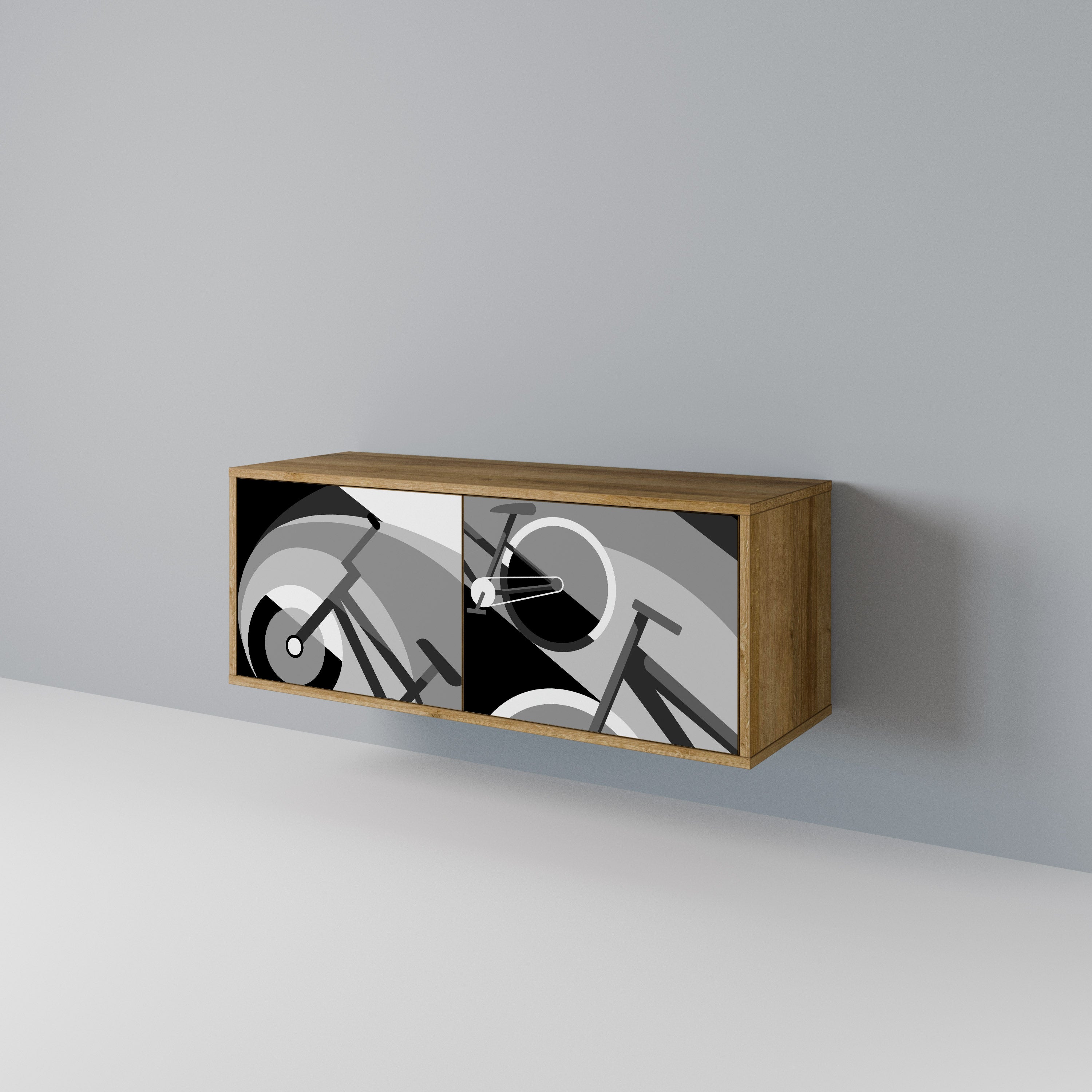 BIKE ENERGY Συμπαγές έπιπλο τηλεόρασης 2-θυρών