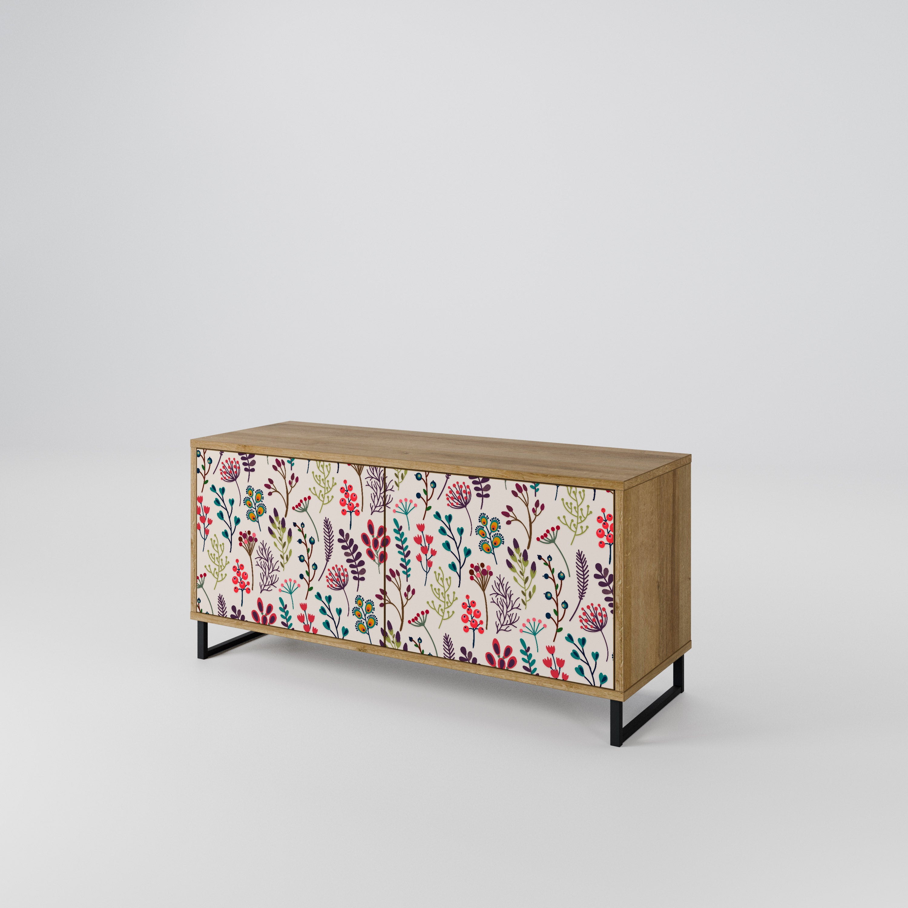 AUTUMN SUNDRIES Συμπαγές έπιπλο τηλεόρασης 2-θυρών