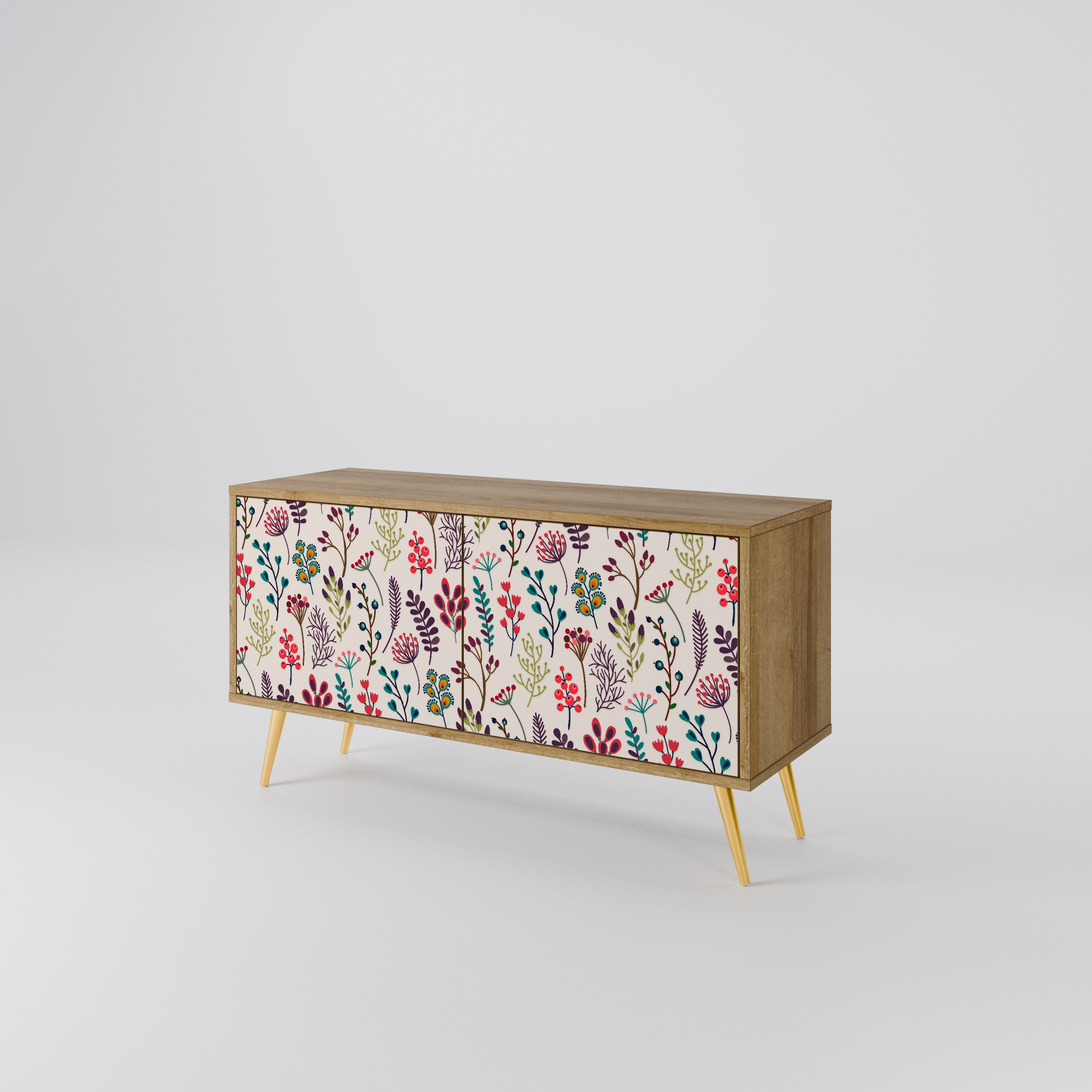 AUTUMN SUNDRIES Συμπαγές έπιπλο τηλεόρασης 2-θυρών