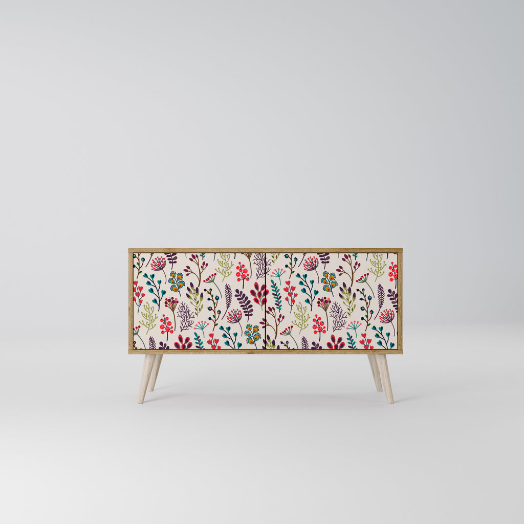 AUTUMN SUNDRIES Compact 2-Door TV Cabinet