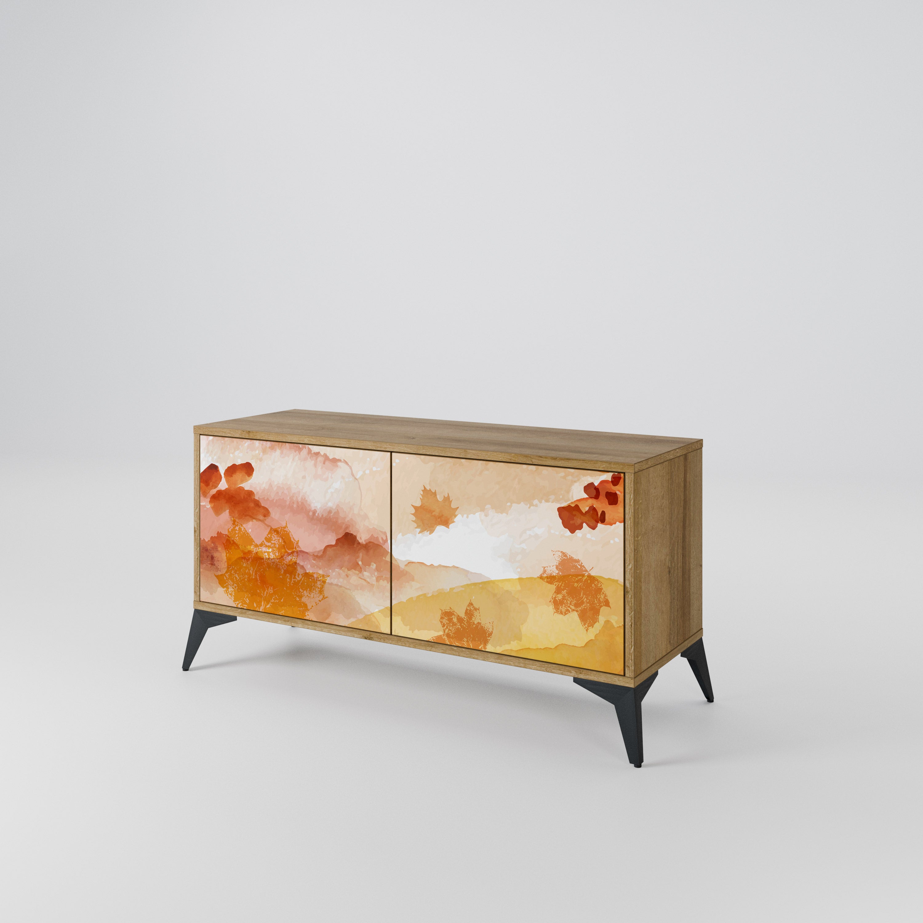 TRACES OF AUTUMN Συμπαγές έπιπλο τηλεόρασης 2-θυρών