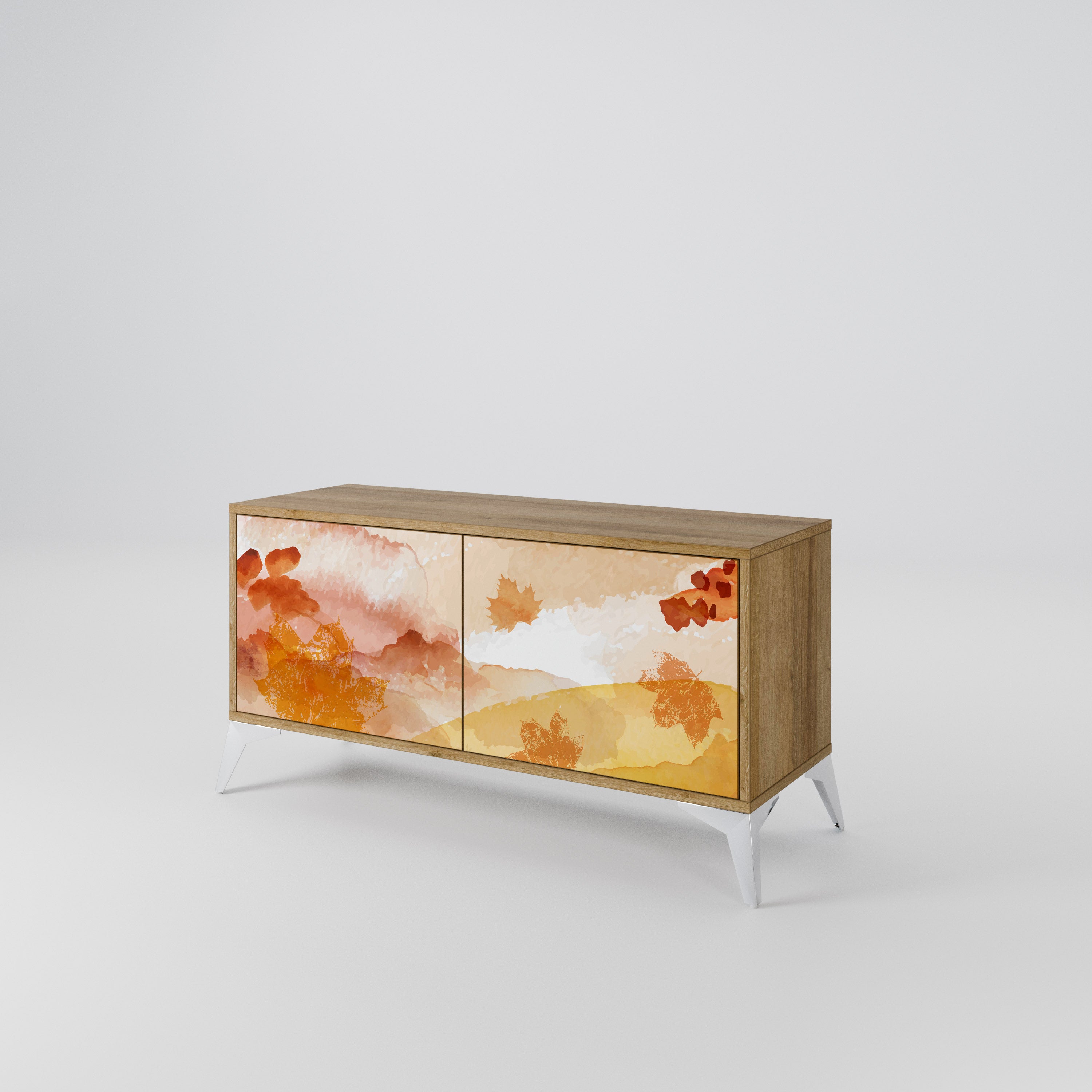 TRACES OF AUTUMN Συμπαγές έπιπλο τηλεόρασης 2-θυρών